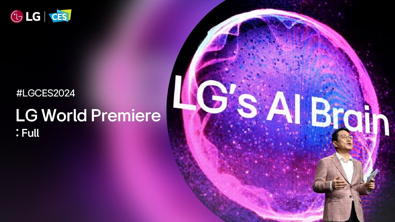 LG at CES 2024 : LG World Premiere – Full I LG