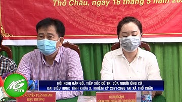 Hội nghị gặp gỡ, tiếp xúc cử tri của người ứng cử đại biểu HĐND tỉnh khóa X tại Thổ Châu