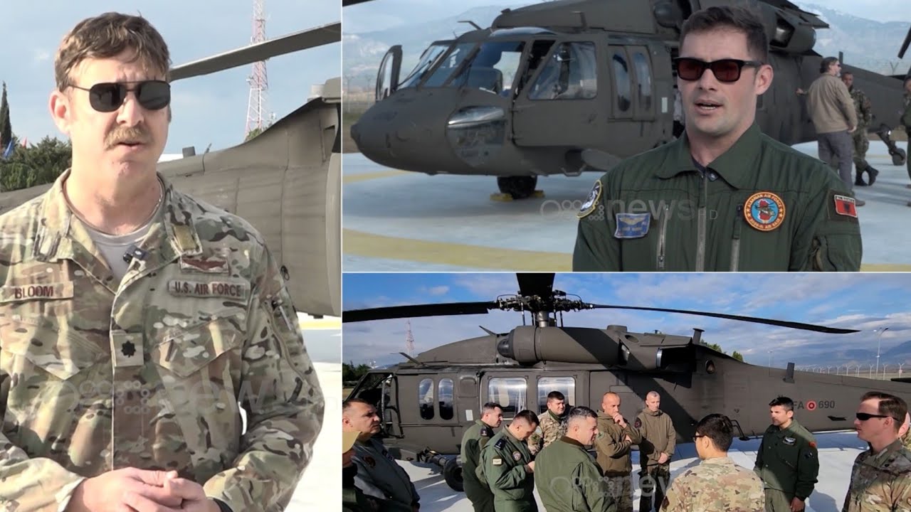 Stërvitje e përbashkët ushtarake Shqipëri-ShBA në Aeroportin e Tiranës