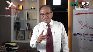Rakaman Langsung Sebelum Majlis Sambutan Peringatan Hari Antidadah Kebangsaan (HADK) yang Ke 38