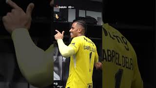 GABRIEL DELFIM FESTEJADO PELO ELENCO DO GALO!