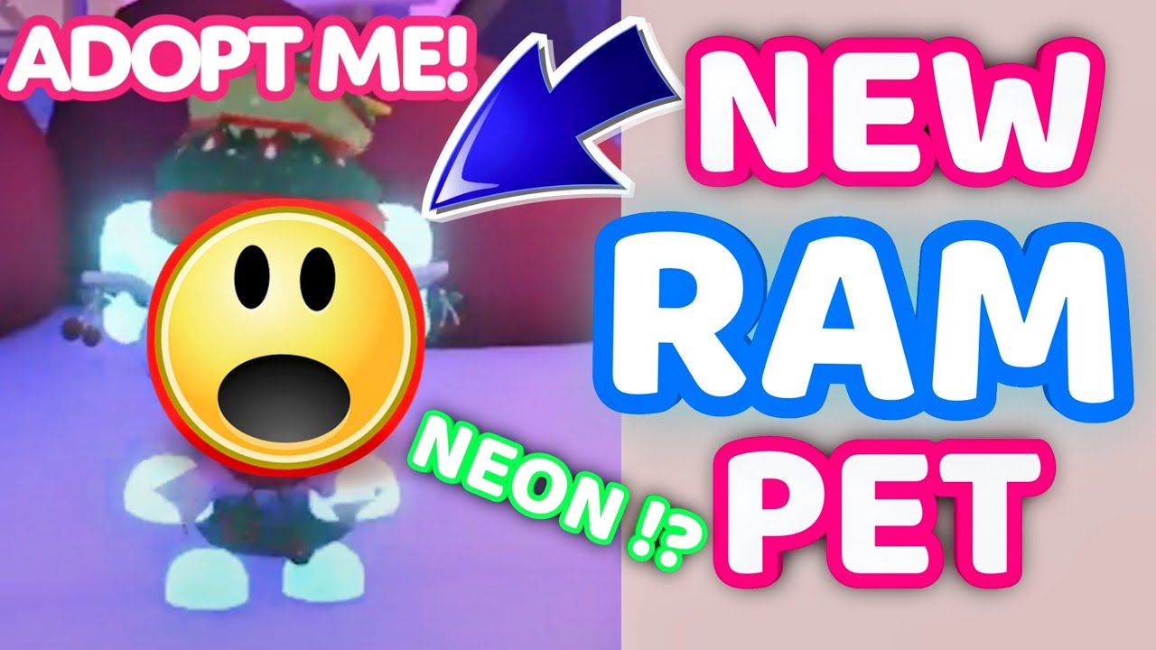 Adopt Me! NEW RAM PET ! First Look 👀 adoptmeram YouTube