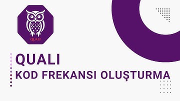Quali ile Kod Frekansı Oluşturma