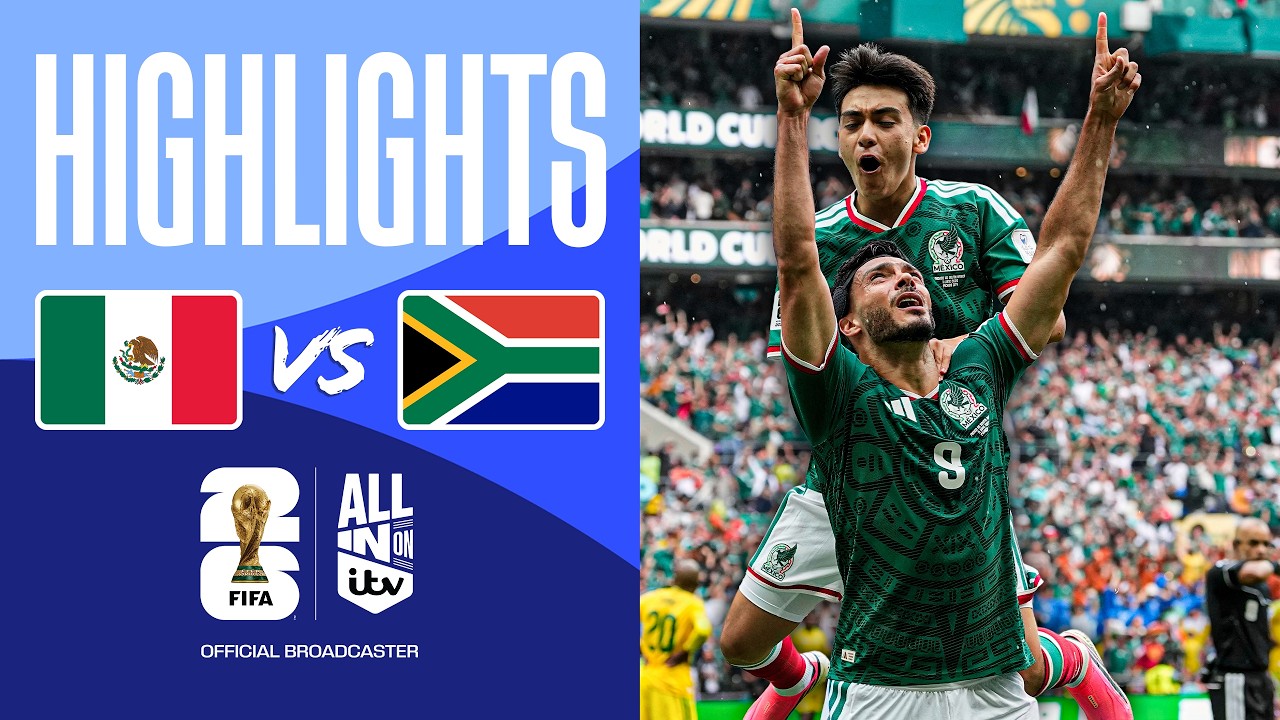 HIGHLIGHTS - Mexico v South Africa | Red Card CHAOS! | FIFA World Cup 2026
