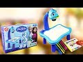 Frozen Theme Projector Table Drawing Activity Kit | Unbox & Test