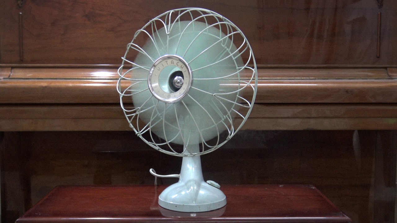 アンティーク扇風機 HITACHI. antique fan - YouTube