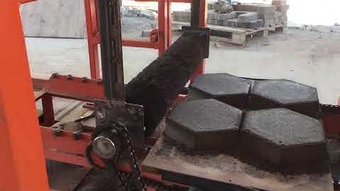 QTJ4-25 automatic concrete cement paver block brick making machine hollow block making machine price