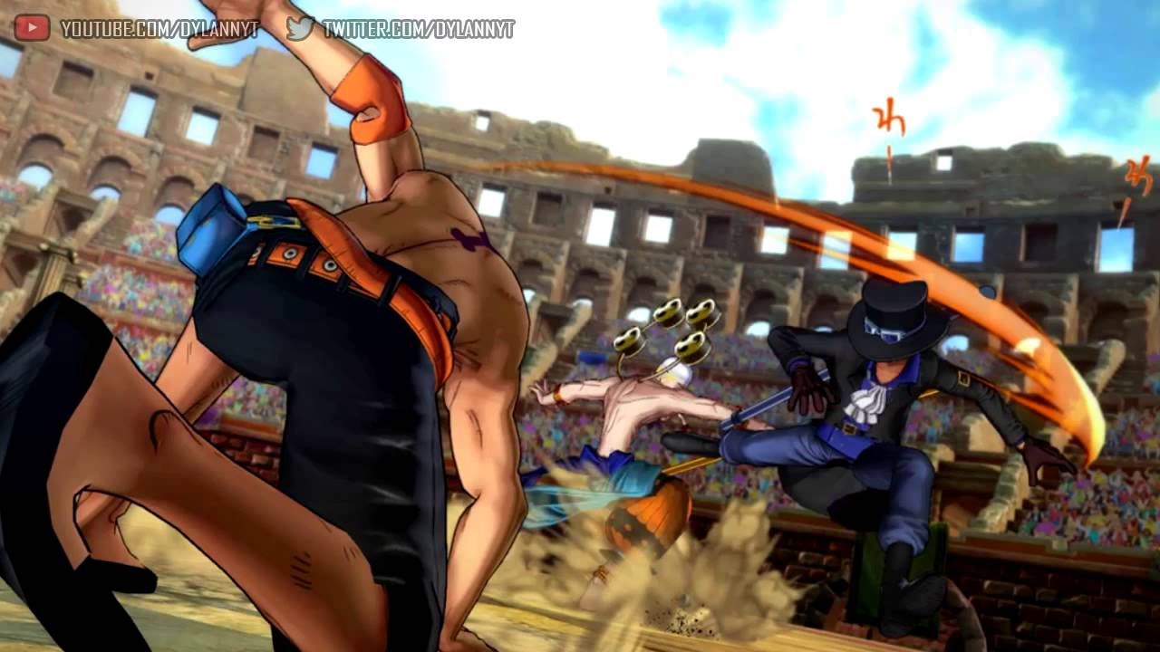 One Piece Burning Blood Logia Guard & Characters Change Gameplay