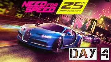 Day 4 Bugatti Chiron Event 25th Anniversary NFS | NFS No Limits