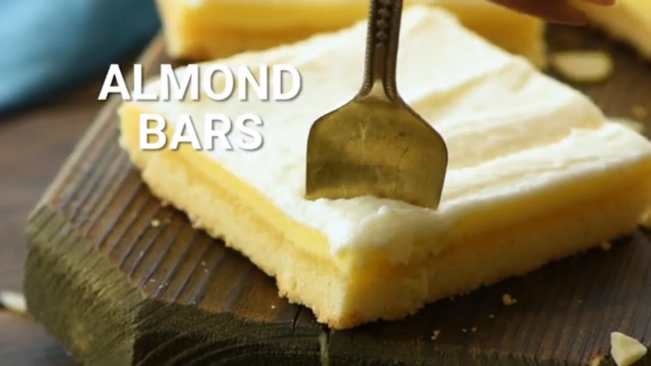 How to Make Almond Bars! YouTube