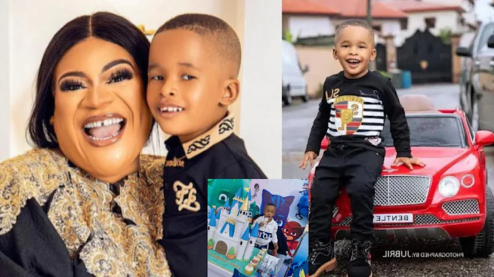 'My Happiness & Joy' Nkechi Blessing Celebrates Her Son's 3 Years Birthday, Throws A Lavish Party…