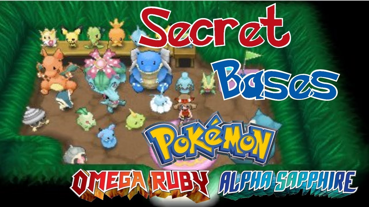 SECRET BASES ARE BACK! (Pokemon Omega Ruby and Alpha Sapphire News ...