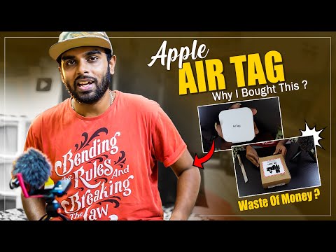 Unboxing My New Apple AIR TAG 😁 - How To Use ? | Enowaytion Plus