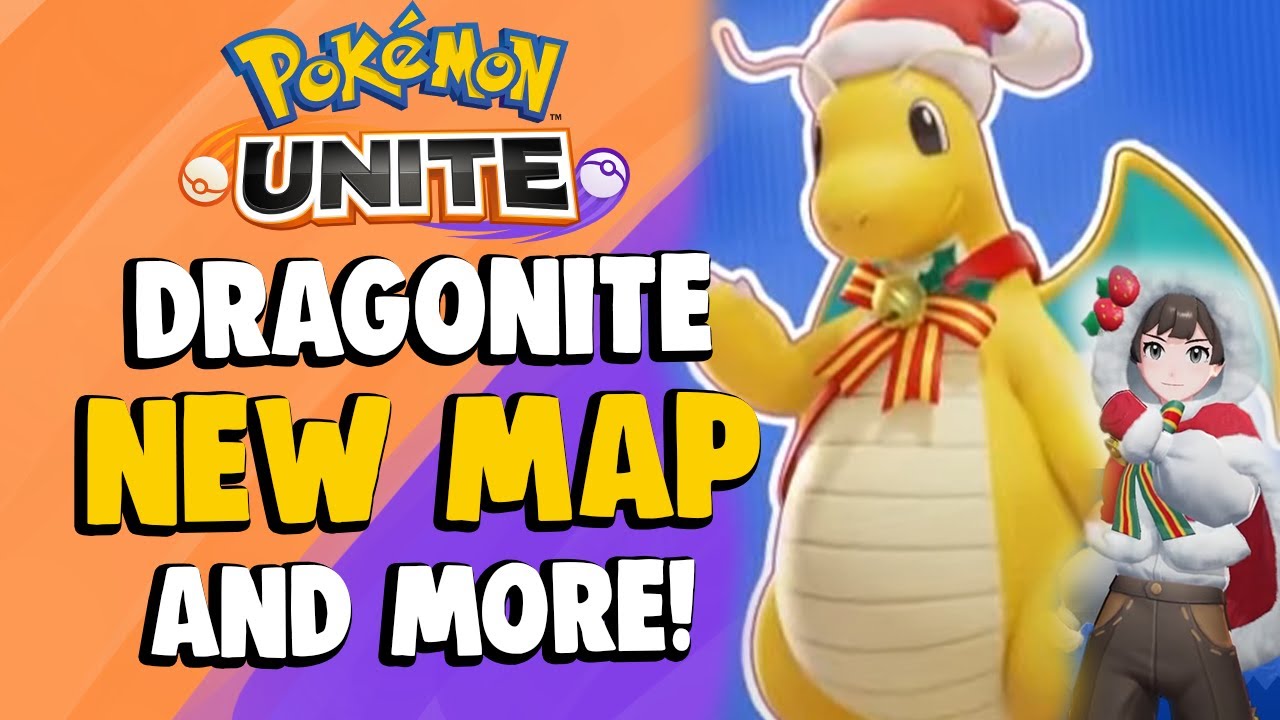 DRAGONITE CONFIRMED, NEW MAP, NEW HOLOWEAR, NEW EVENT & MORE! POKEMON UNITE CHRISTMAS MIRACLE!