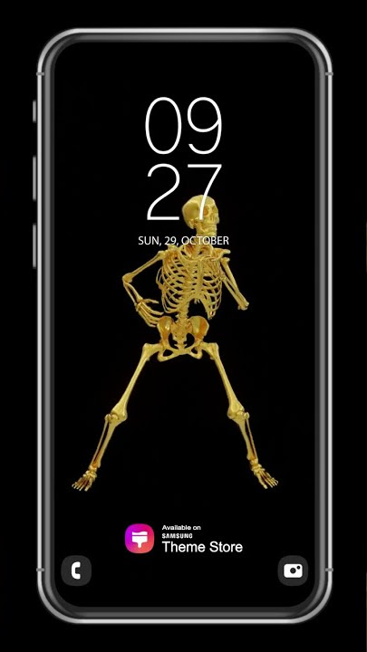 SKULL DANCE #animation #3d #lockscreen