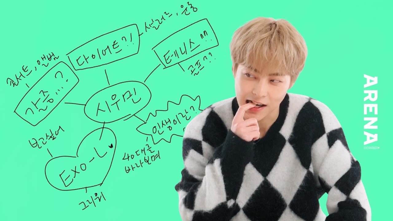 [ENG] 말하는 고양이 시우민 실존🐱 | ARENA HOMME+