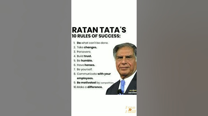 ரத்தன் டாடா உண்மை கதை| Ratan Tata Real Life Story-Motivation Story in Tamil #motivation #ratantata
