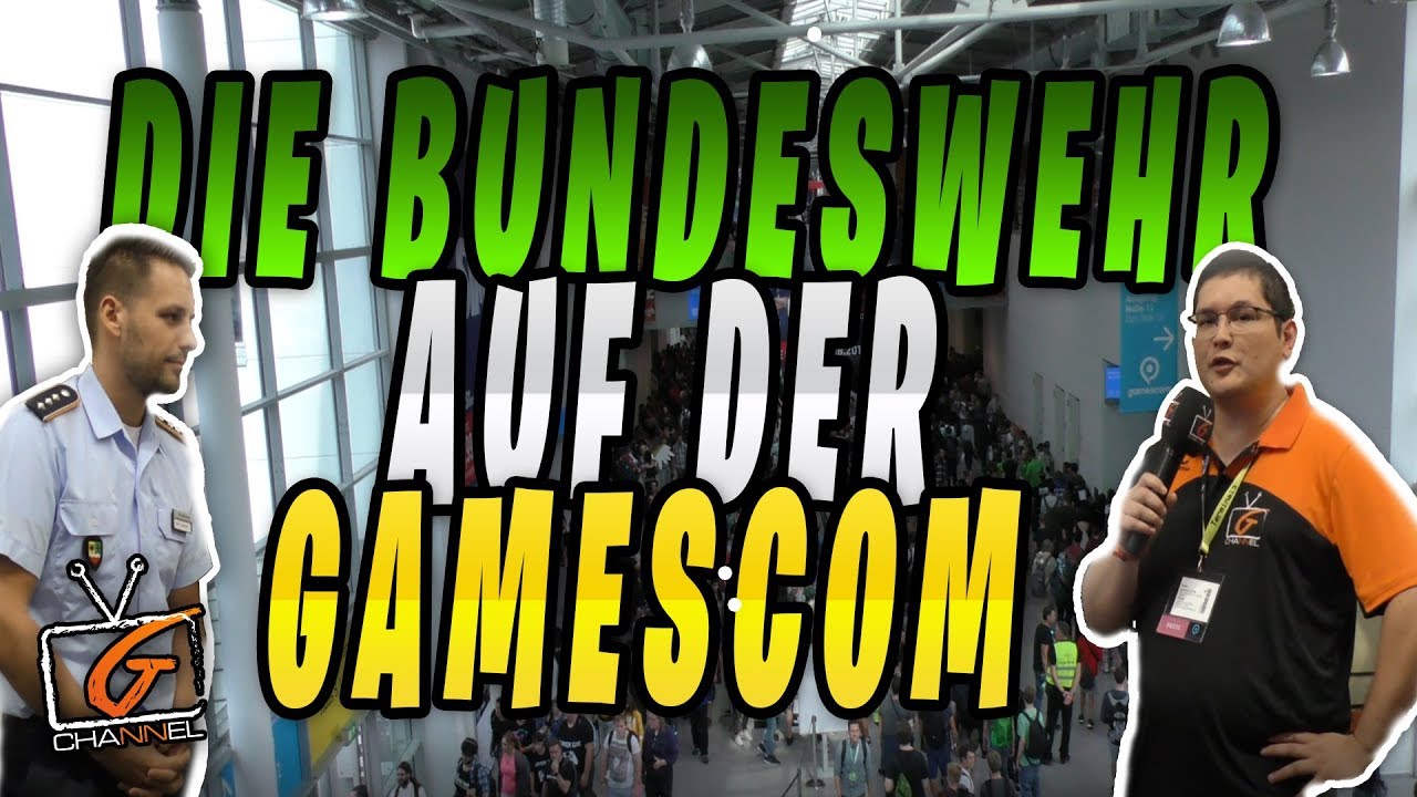 Interview: Warum ist die Bundeswehr auf der Gamescom?