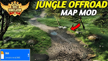 Map Mod Bussid 3.7 - Best Jungle Offroad map Mod For Bus Simulator Indonesia।Bussid Mod Map।Bussid