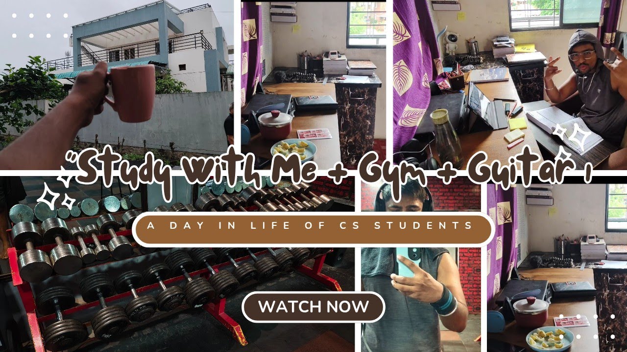 How i manage CA and CS Both 🥲/Student Life Routine(CS Executive +Gym ...
