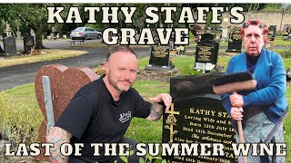 Kathy Staff's Grave - Last of the summer wine - Famous Graves