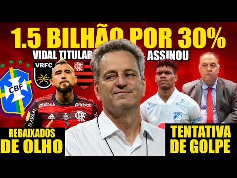 LATERAL CONTRATADO! GOLPE GRAVÍSSIMO REVELADO! LANDIM ABRE SOBRE SAF! CBF MUDA REGRAS! E+ FLAMENGO