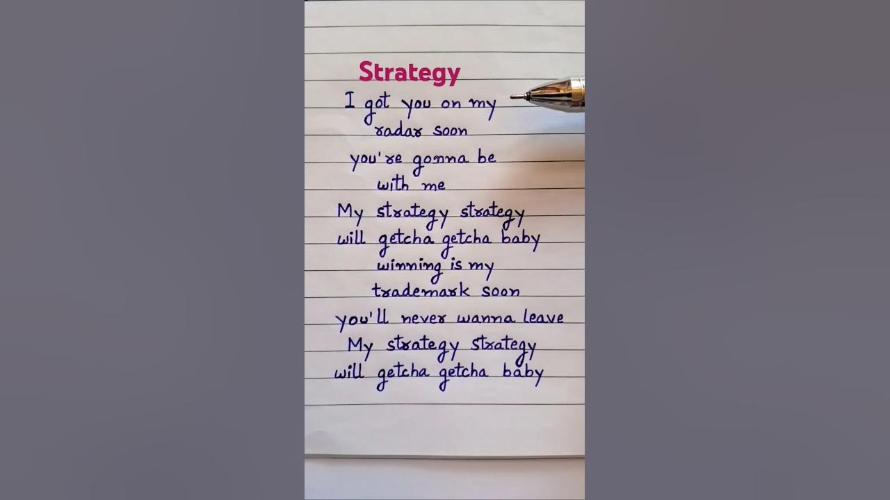 Twice - Strategy Lyrics (feat. Megan Thee Stallion) #twice #jihyo #jeongyeon #strategy #twicenayeon Twice - Strategy Lyrics (feat. Megan Thee Stallion) #twice #jihyo #jeongyeon #strategy #twicenayeon