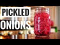 HOW TO Make Pickled Red Onions | Preserving your Harvest