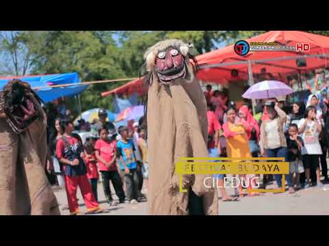 ATRAKSI BANGBARONGAN BUROK PKC ACARA FESTIVAL BUDAYA CILEDUG 06 NOVEMBER 2019