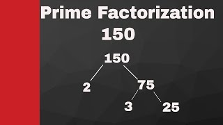 Prime Factorization of 150 and 66