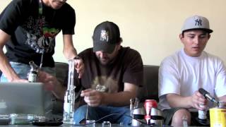 Fatty 420 Dab in Hollywood with FULLmeltHash & Ganja