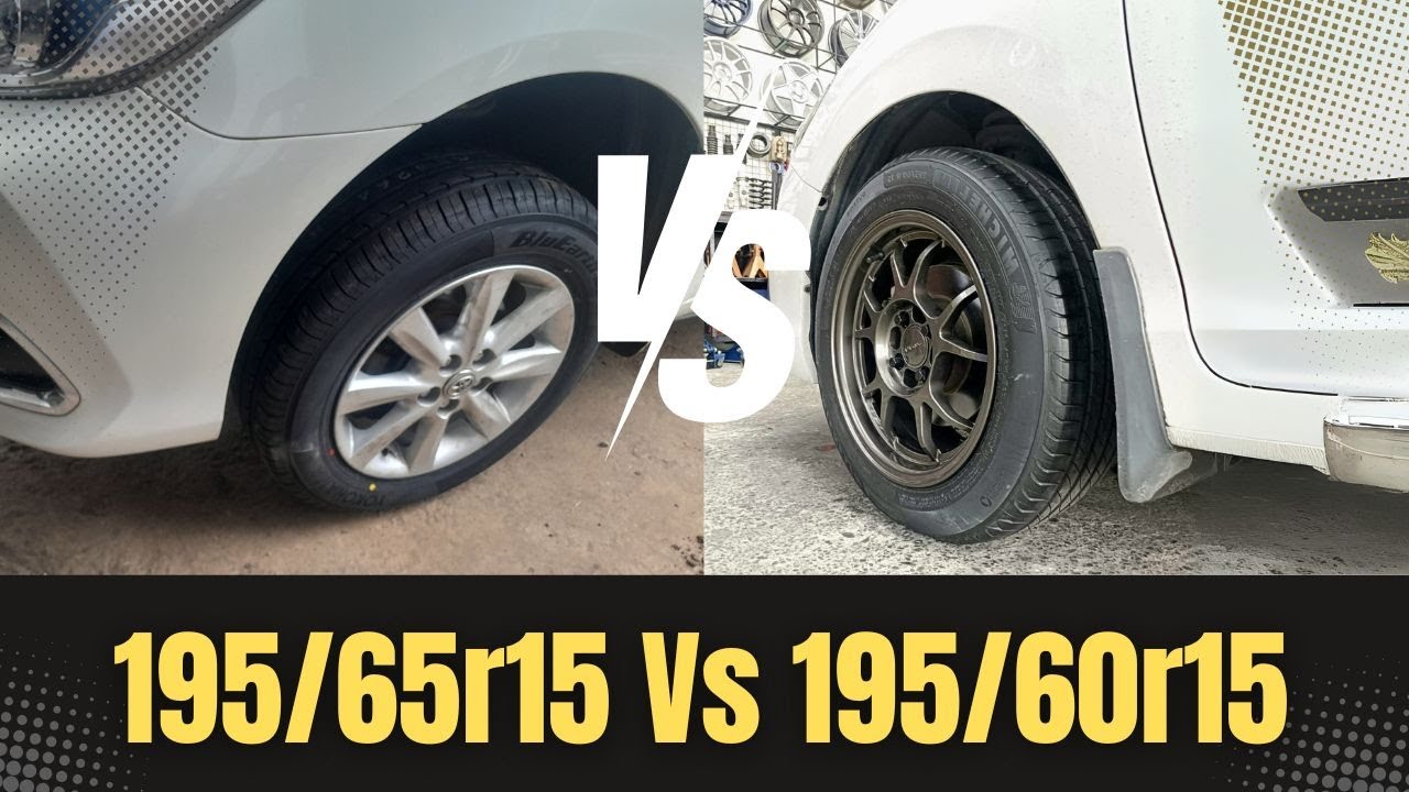 ② M＆K様　195 65 15 Switching From 195/65r15 To 195/60r15 - YouTube