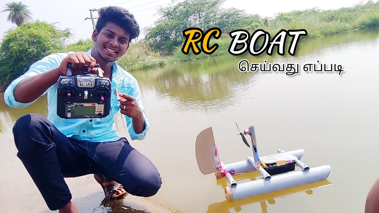Making Remote Control Boat How To Make Remote Control Boat|RC Boat Making Home|Speed Boat Making ...
