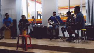 Larut - Dewa 19 Cover By Mai Ona Acoustic ft Deny Fx