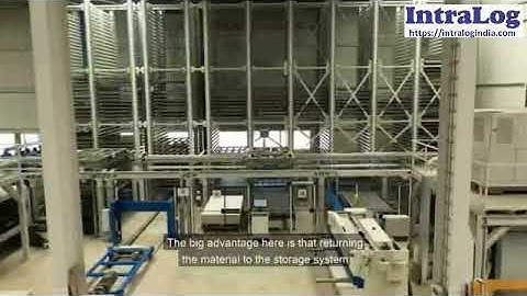 Automated Sheet Storage Supporting Two Cnc Laser Cutting Machines