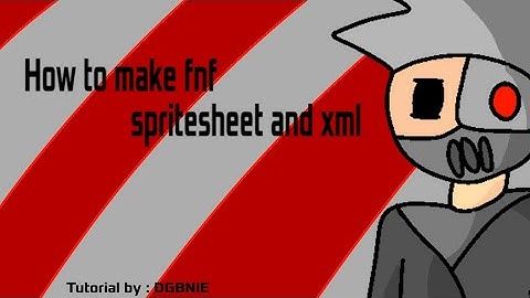 How to make your own fnf sprite and xml tutorial by : DGBNIE