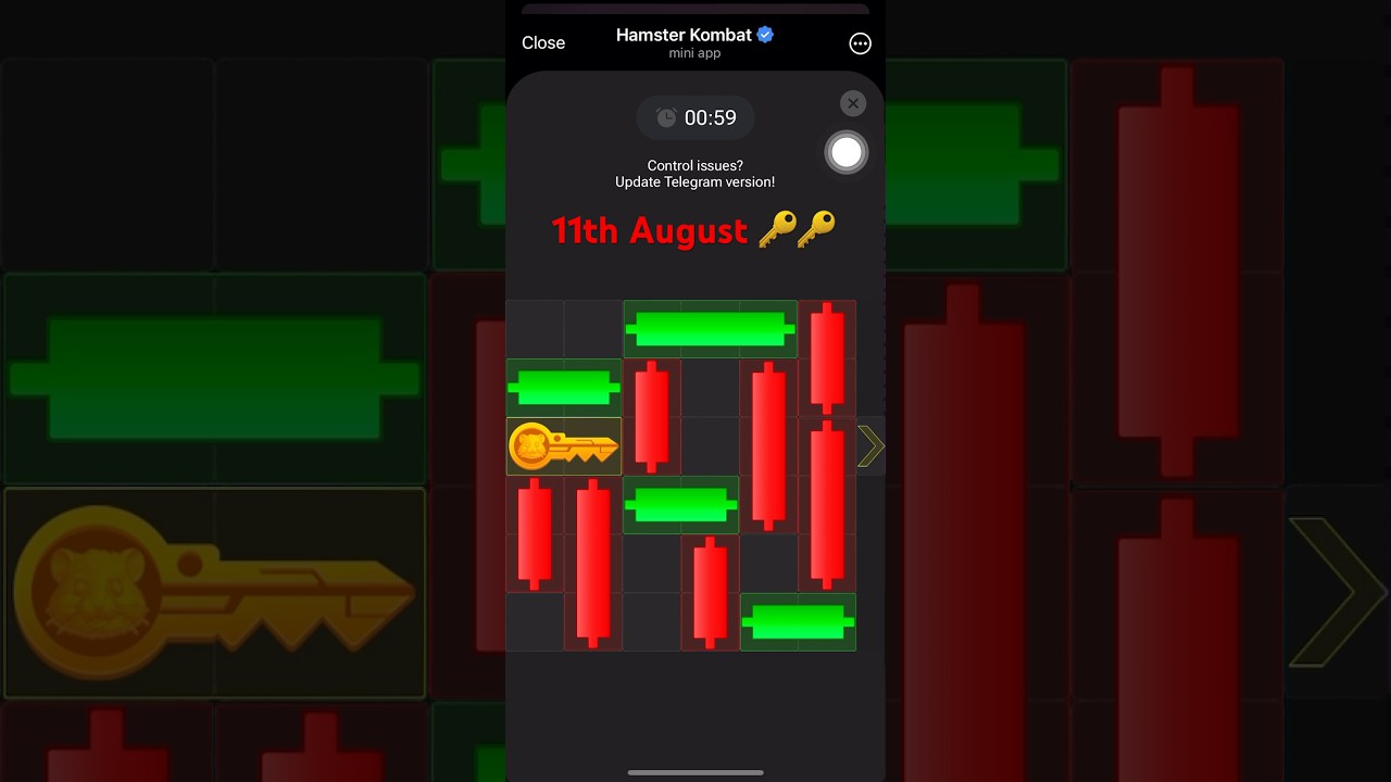 Easy trick Solve Mini Game PUZZLE in Hamster Kombat 