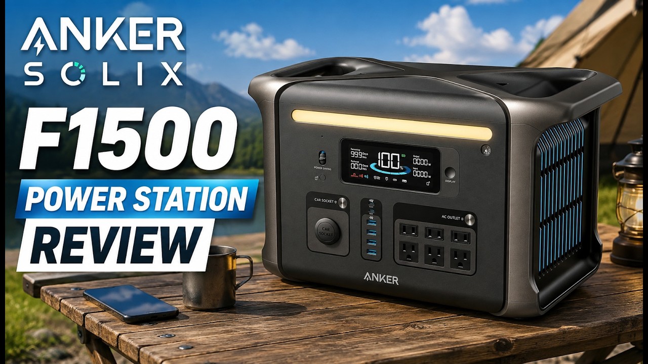 Anker SOLIX F1500 Power Station Review | Best Power Station 2026