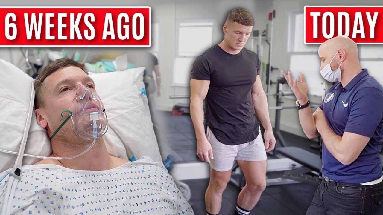 WALKING FOR THE FIRST TIME after Achilles rupture surgery