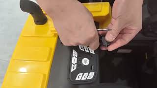 JC305 replacing the lifting switch