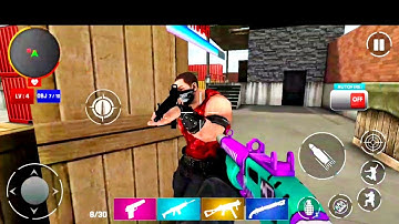 Gun Strike 3D - Shooting Games:             AndriodGamePlay#           Part3