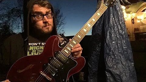 New Guitar! Thanks Jaime!  Epiphone P93 Riviera