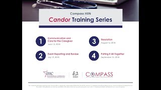 Candor Training Series: Workshop 1 (Part 1)