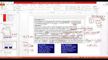 18EC46 | Lecture-34 | Microcontroller | 8051