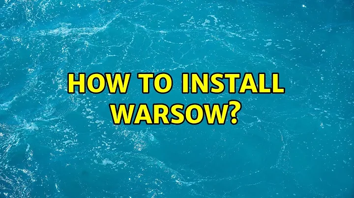 Ubuntu: How to install Warsow?