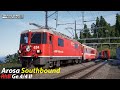 Arosa Southbound : Arosalinie : Train Sim World 2 1080p60fps