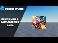 How to make a battlegrounds game in roblox part 1 roblox studio scripting tutorial 2023