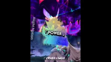 Semi dark sonic. Vs mythra who’s strongest? #sonic #mythra (requested)