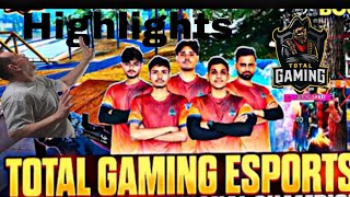 TOTAL GAMING ESPORTS FIRST MATCH 😱🔥 | LAST ZONE FIGHT 💥👑 | YOUTUBER REACTION ⚡