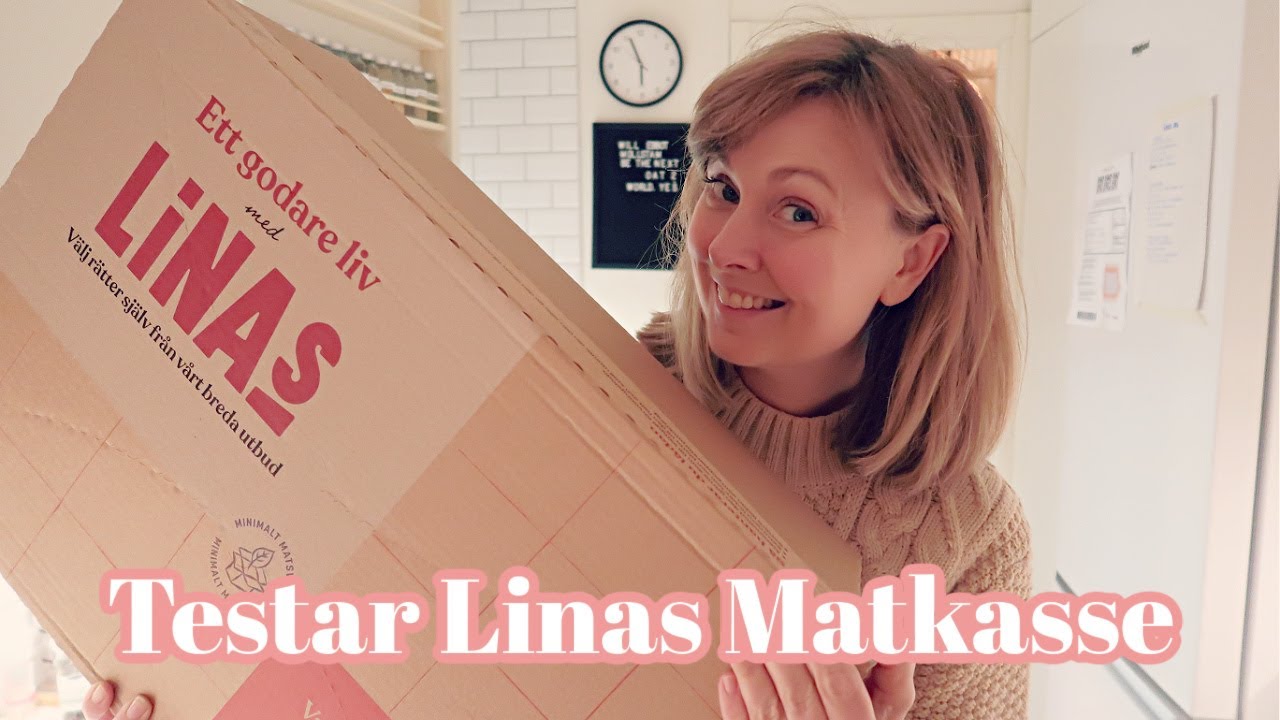 TESTAR LINAS MATKASSE! ÄR DEN BÄTTRE ÄN HELLO FRESH? GÅR DET ATT KÖRA VIKTVÄKTARNA? + ÄRLIG REVIEW